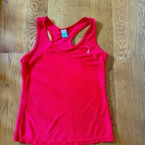 Red small locoa sleeveless top